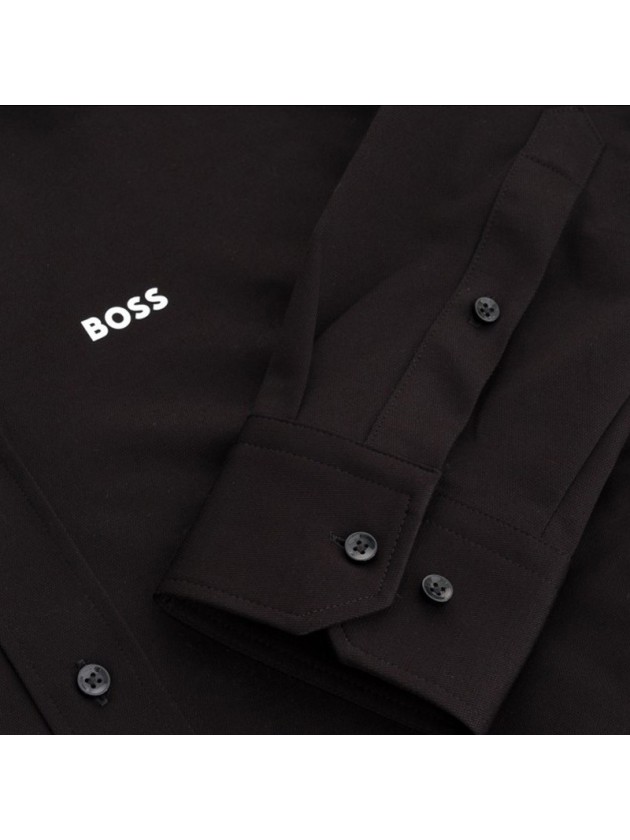 BOSS ΠΟΥΚΑΜΙΣΟ ΜΕ ΚΟΥΜΠΙΑ ΜΑΥΡΟ