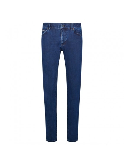 BOSS ΠΑΝΤΕΛΟΝΙ ΤΖΙΝ REGULAR FIT ΜΠΛΕ