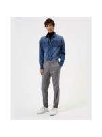 BOSS ΠΛΕΚΤΟ ΖΙΒΑΓΚΟ ΜΑΥΡΟ REGULAR FIT