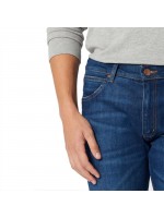 WRANGLER ΠΑΝΤΕΛΟΝΙ JEAN GREENSBORO ΜΠΛΕ REGULAR FIT