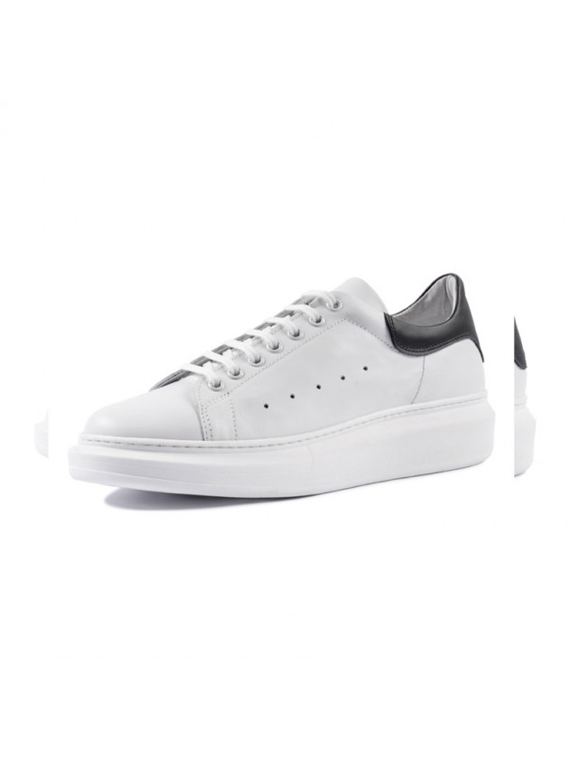SOFTIES LEATHER SHOE SNEAKER WHITE