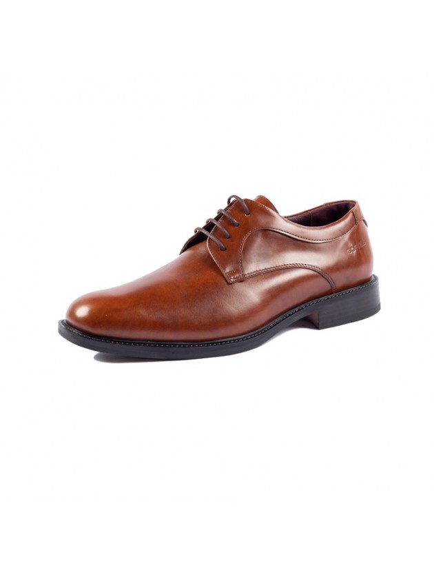 SOFTIES LEATHER SHOE WITH LACES TAMPA