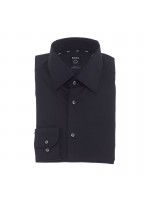 BOSS ΠΟΥΚΑΜΙΣΟ ΜΑΥΡΟ SLIM FIT