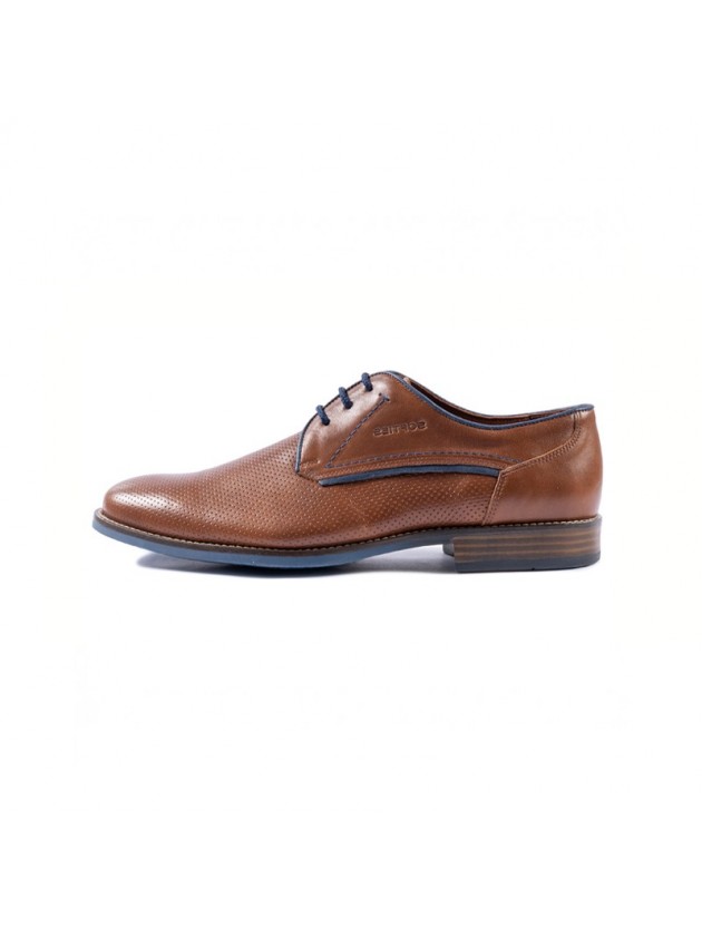 SOFTIES LEATHER SHOE WITH LACES TAMPA
