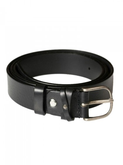BASHAIKOV LEATHER BELT BLACK