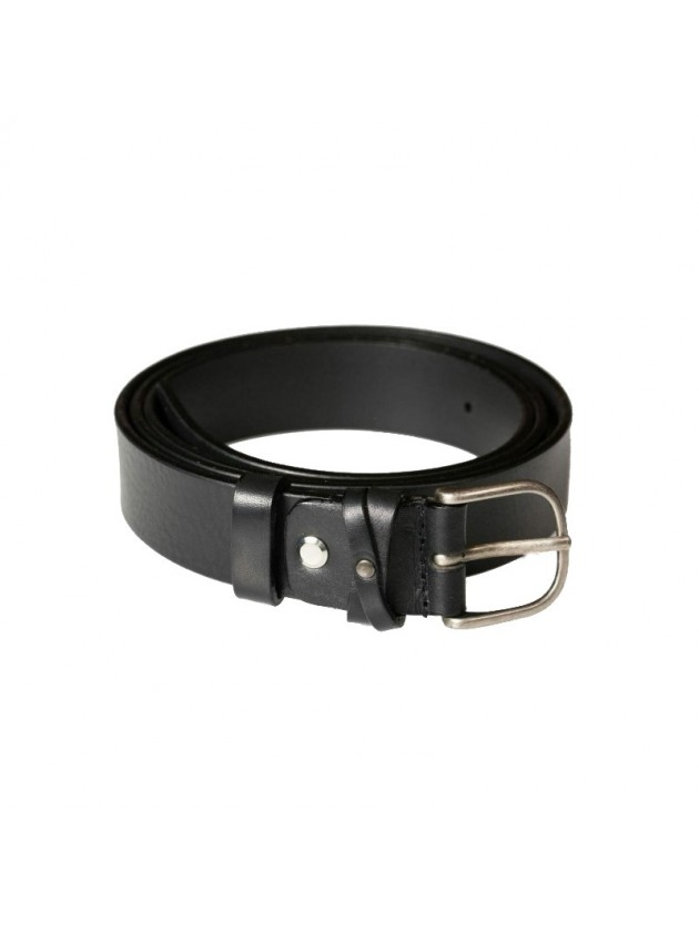 BASHAIKOV LEATHER BELT BLACK