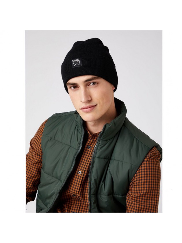 WRANGLER KNITTED CAP BLACK