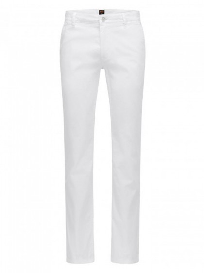 BOSS ΠΑΝΤΕΛΟΝΙ CHINOS ΛΕΥΚΟ