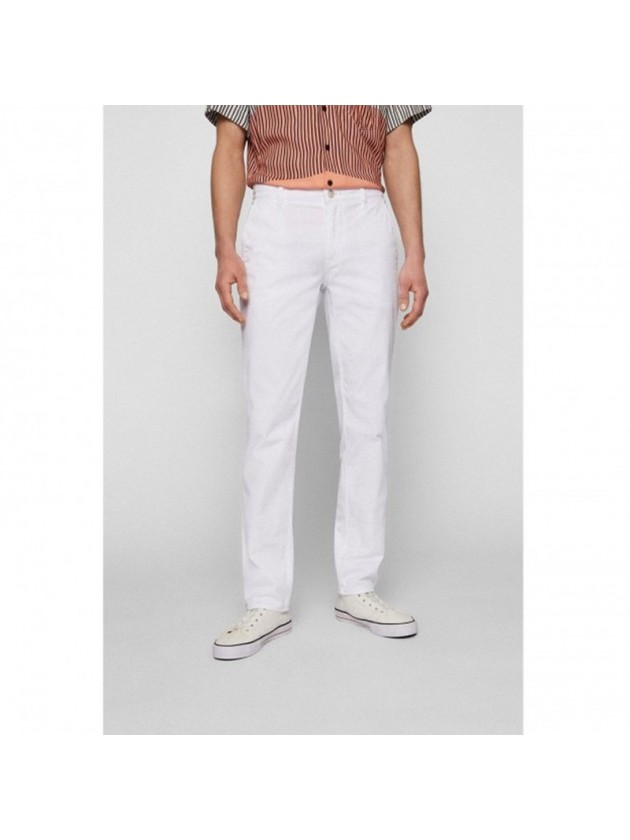 BOSS ΠΑΝΤΕΛΟΝΙ CHINOS ΛΕΥΚΟ