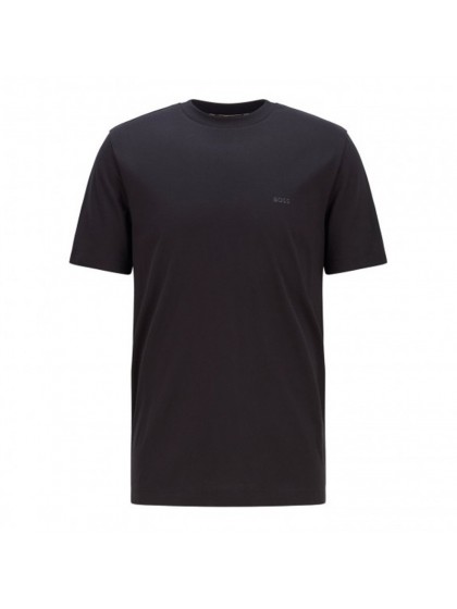 BOSS T-SHIRT ΜΑΥΡΗ