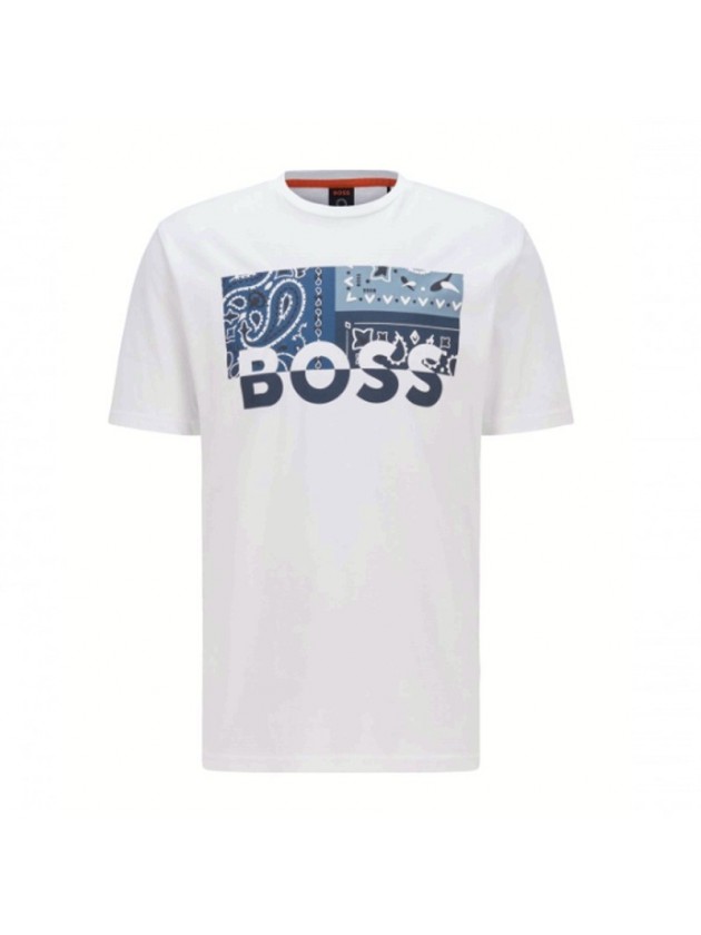 BOSS  T-SHIRT ΛΕΥΚΟ