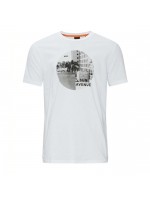 BOSS  T-SHIRT ΛΕΥΚΟ