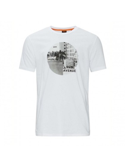 BOSS  T-SHIRT ΛΕΥΚΟ