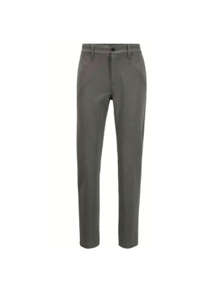 BOSS CHINOS TAPERED FIT ΓΚΡΙ