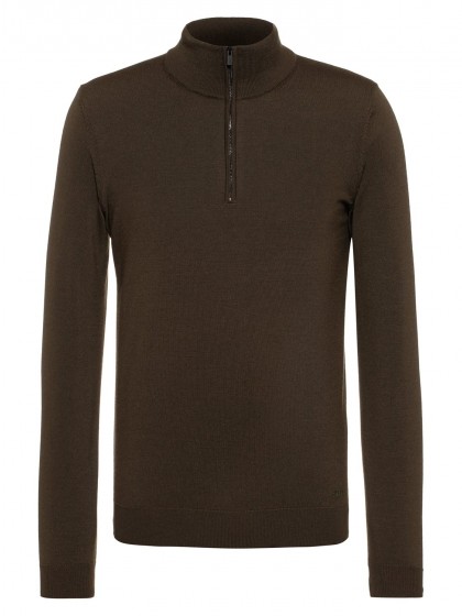 HUGO KNITWEAR OLIVE