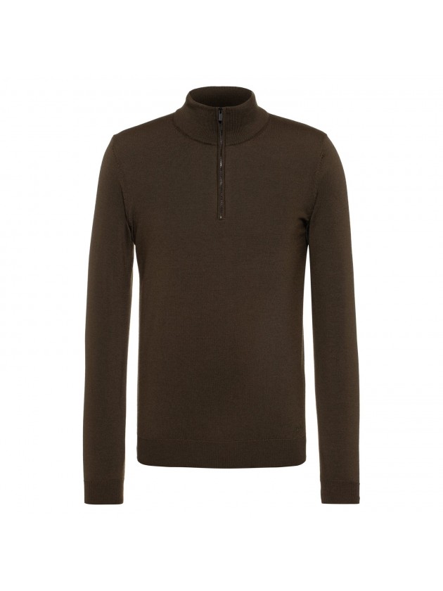 HUGO KNITWEAR OLIVE