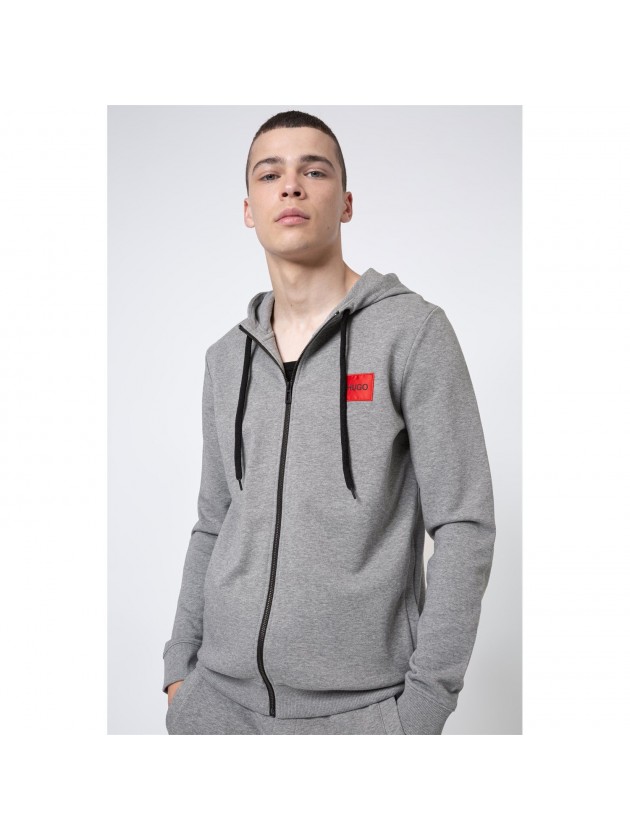 HUGO HOODIES GREY