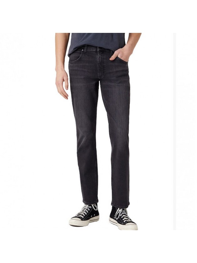 WRANGLER ΠΑΝΤΕΛΟΝΙ JEAN GREENSBORO ΜΑΥΡΟ