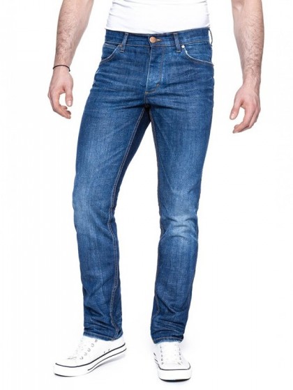 WRANGLER JEAN WITH BUTTONS GREENSBORO BLUE