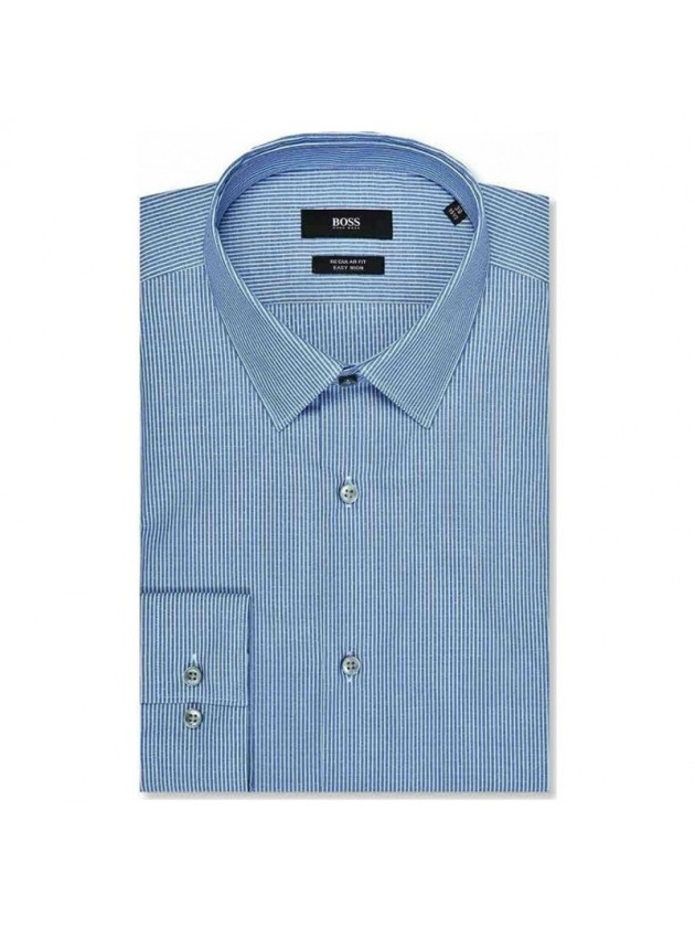 BOSS SHIRT STRIPED BLUE