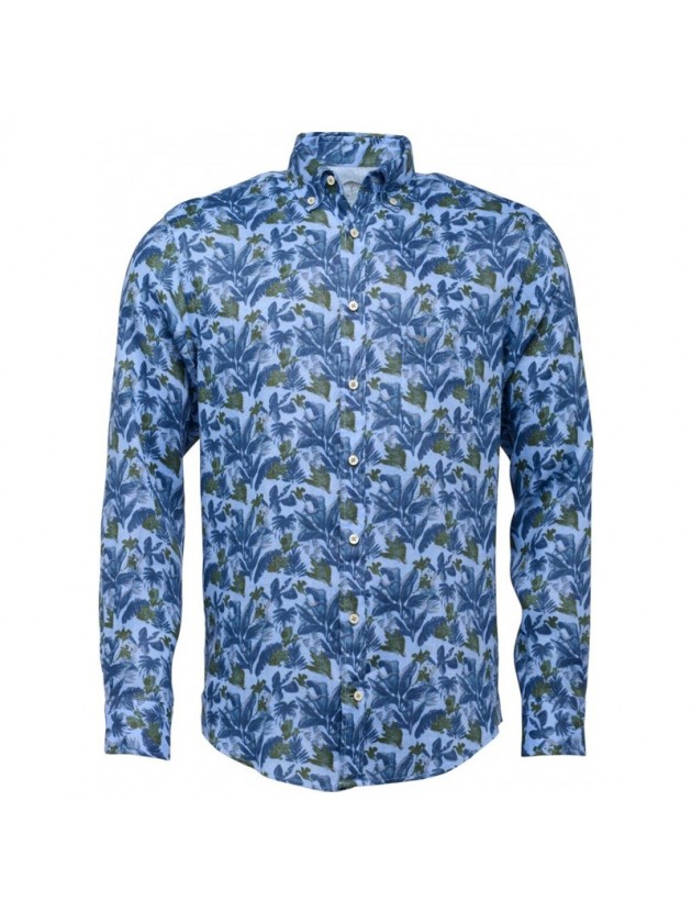 FYNCH HATTON SHIRT BLUE