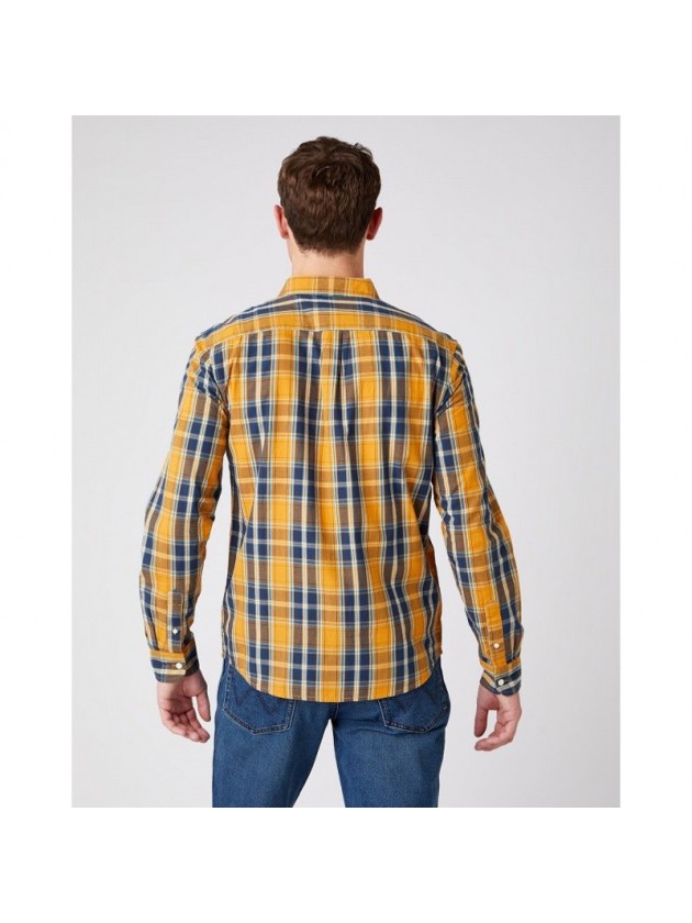 WRANGLER ΠΟΥΚΑΜΙΣΟ ΚΑΡΩ ΚΙΤΡΙΝΟ