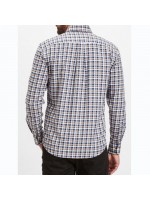 FYNCH HATTON PLAID SHIRT BLUE