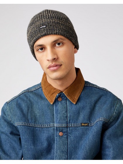 WRANGLER ΣΚΟΥΦΟΣ ΜΟΝΟΧΡΩΜΟΣ ΜΑΥΡΟ ΓΚΡΙ