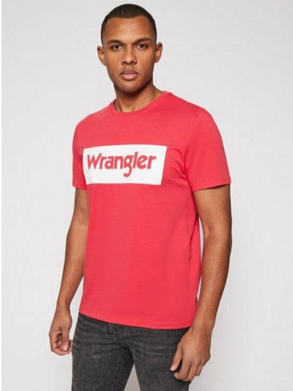 WRANGLER T-SHIRT RED