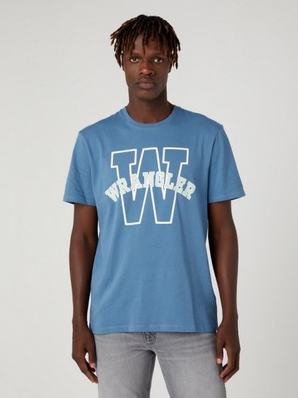 WRANGLER T-SHIRT OFF WHITE