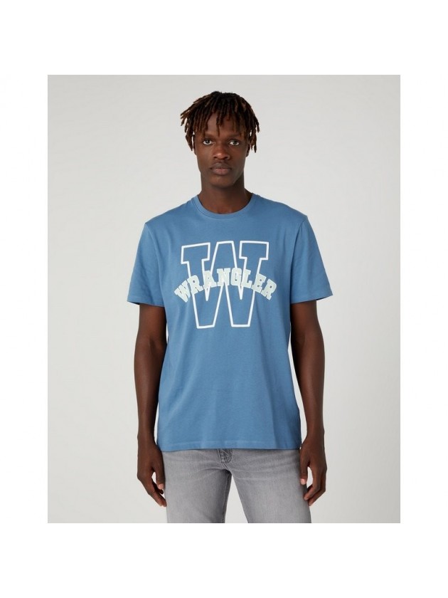 WRANGLER T-SHIRT OFF WHITE