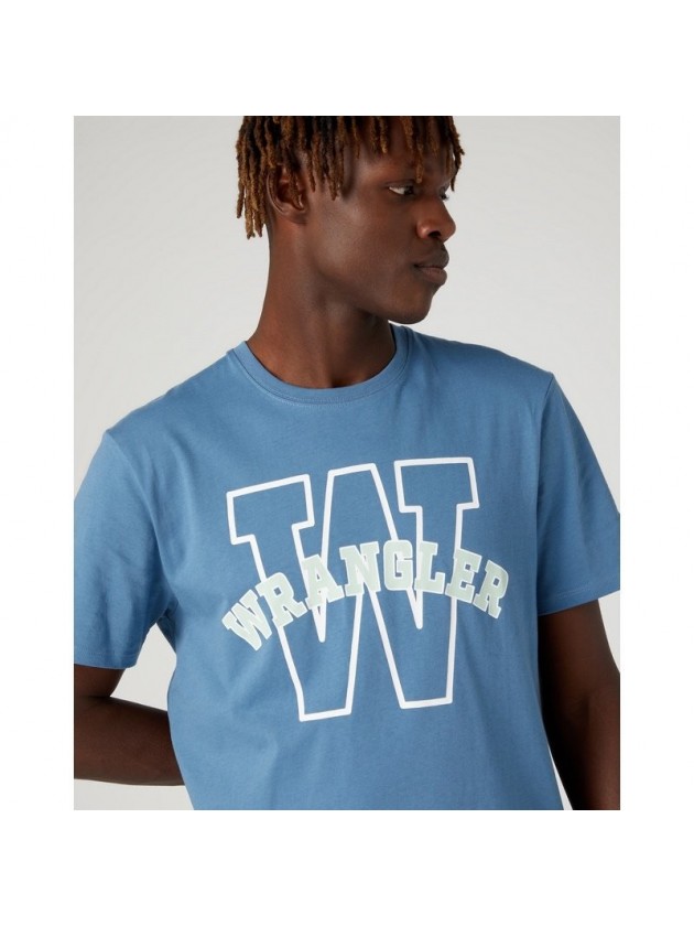 WRANGLER T-SHIRT OFF WHITE