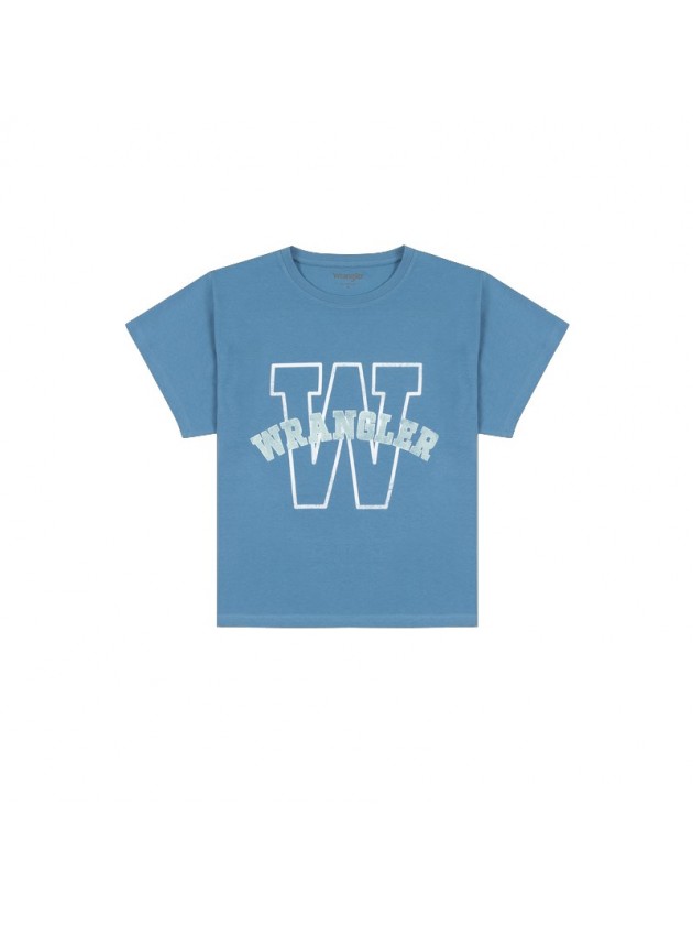 WRANGLER T-SHIRT OFF WHITE