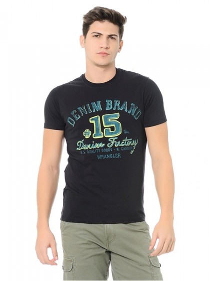 WRANGLER T-SHIRT BLACK