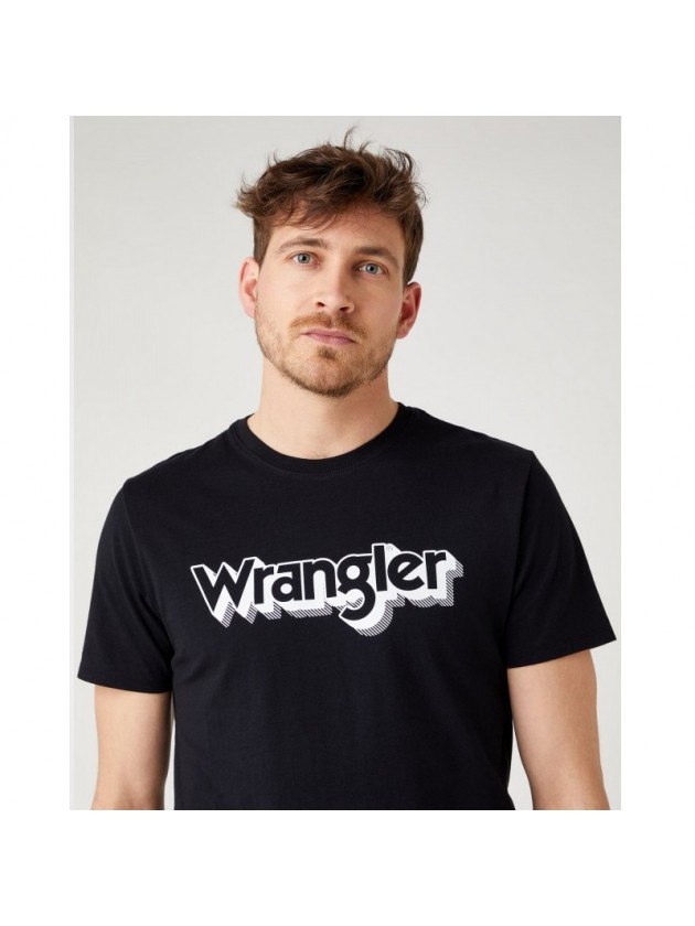 WRANGLER T-SHIRT BLACK