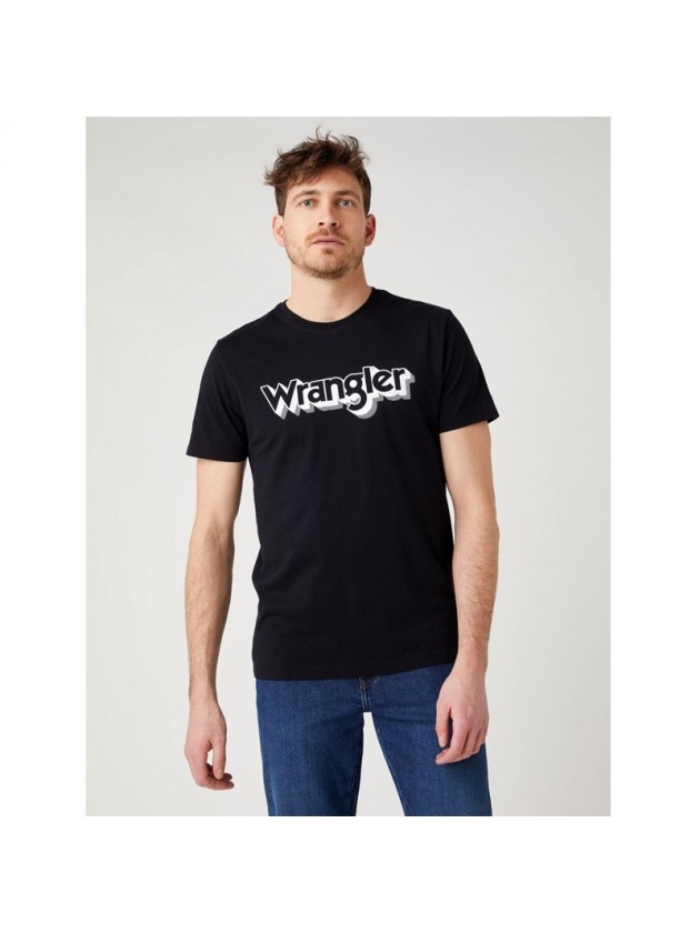 WRANGLER T-SHIRT BLACK