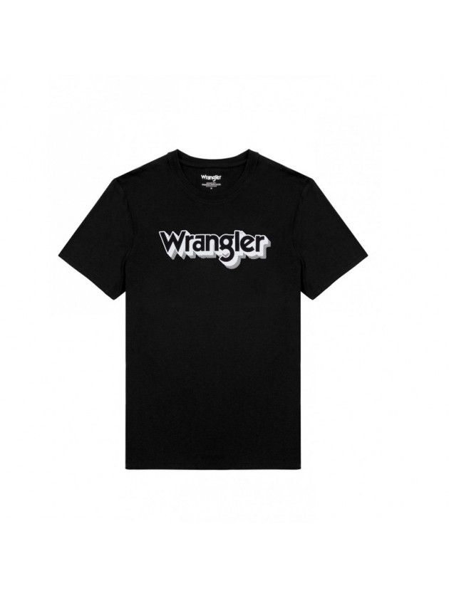 WRANGLER T-SHIRT BLACK