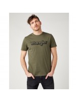 WRANGLER T-SHIRT OLIVE GREEN