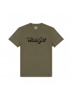 WRANGLER T-SHIRT OLIVE GREEN