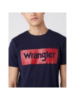 WRANGLER T-SHIRT BLUE