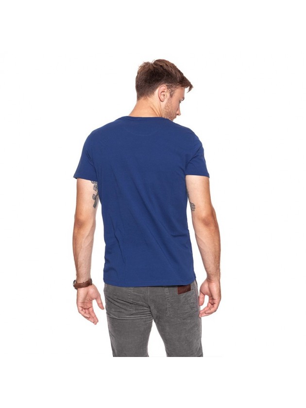 WRANGLER ΜΠΛΟΥΖΑ ΜΕ ΣΤΑΜΠΑ ΜΠΛΕ