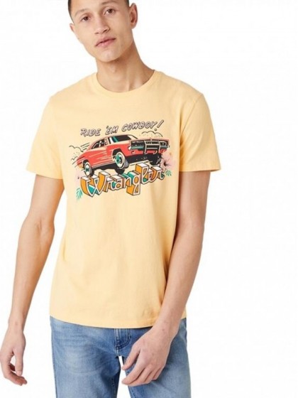 WRANGLER T-SHIRT YELLOW