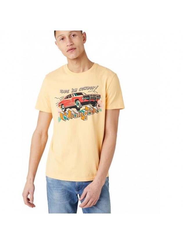 WRANGLER T-SHIRT YELLOW