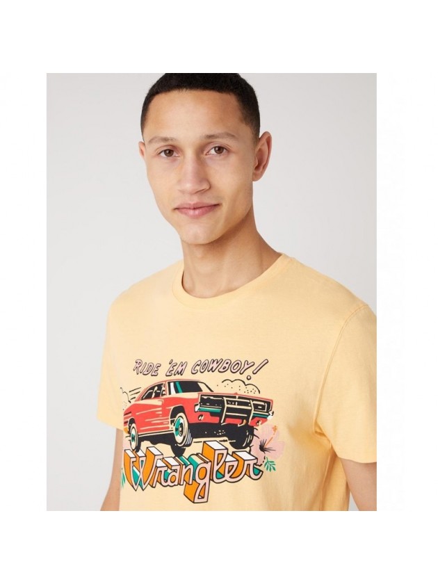 WRANGLER T-SHIRT YELLOW