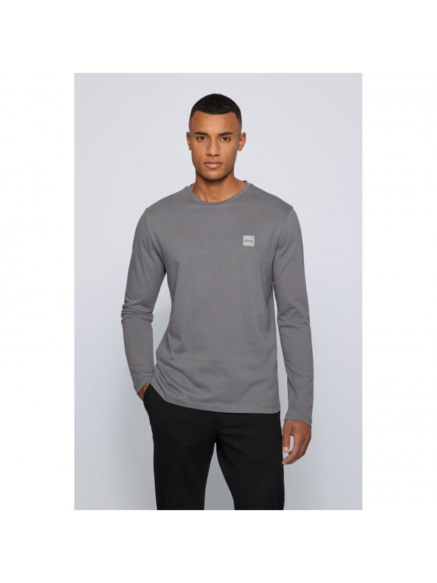 BOSS T-SHIRT LONGSLEEVE GREY