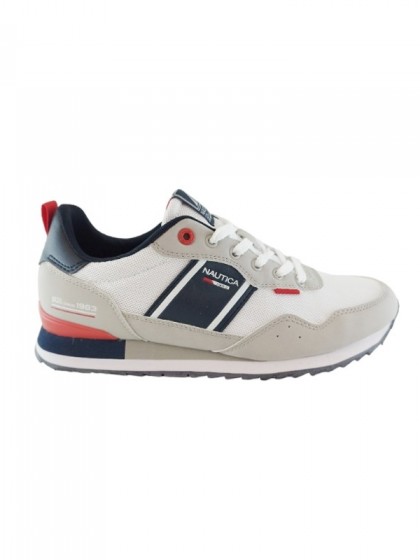 NAUTICA ΠΑΠΟΥΤΣΙΑ SNEAKERS KUGA ΛΕΥΚΑ