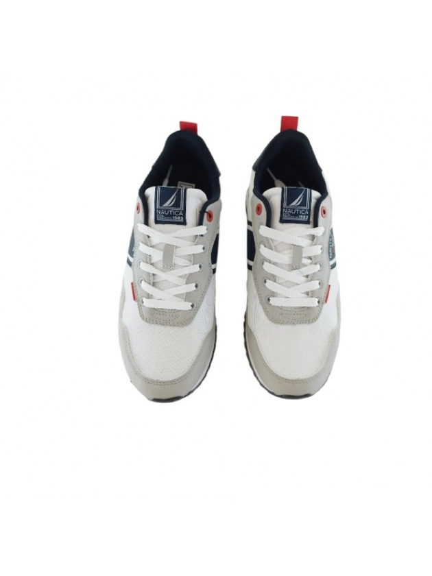NAUTICA ΠΑΠΟΥΤΣΙΑ SNEAKERS KUGA ΛΕΥΚΑ