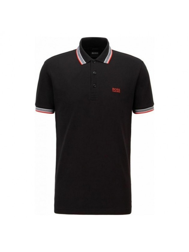 BOSS POLO PADDY BLACK
