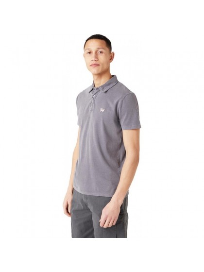 WRANGLER ΜΠΛΟΥΖΑ ΠΟΛΟ ΓΚΡΙ
