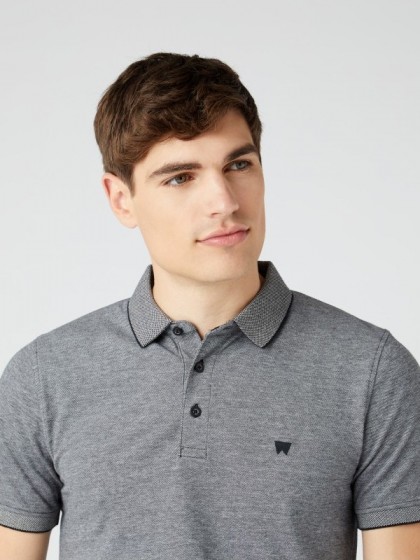 WRANGLER POLO SHIRT BLACK